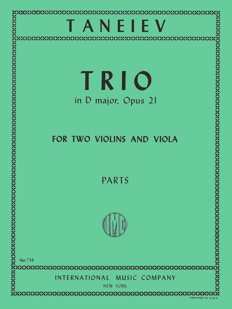 Trio Re Op. 21